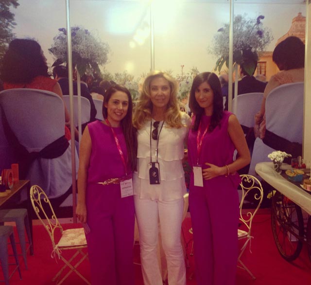 Norma Duval en la Feria Expo Mujer España 2015. La madrina de la feria visitó nuestro stand y quedó maravillada