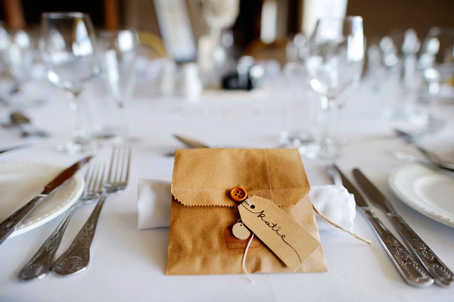 Cómo saber cuánto cuesta el cubierto de un banquete de boda para hacer un buen regalo