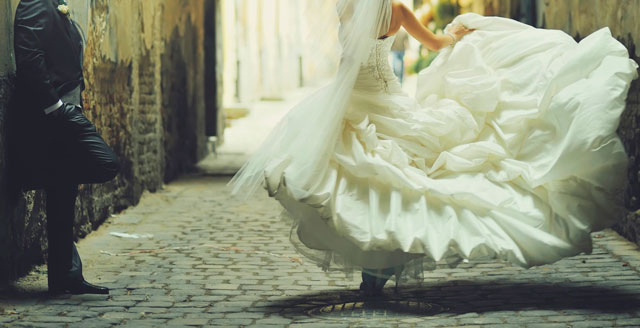 El significado del vestido blanco para una novia
