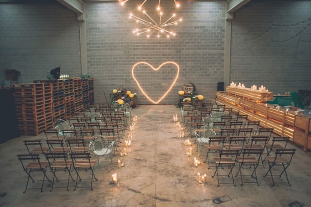 Ideas e inspiración para decorar tu boda con estilo Industrial