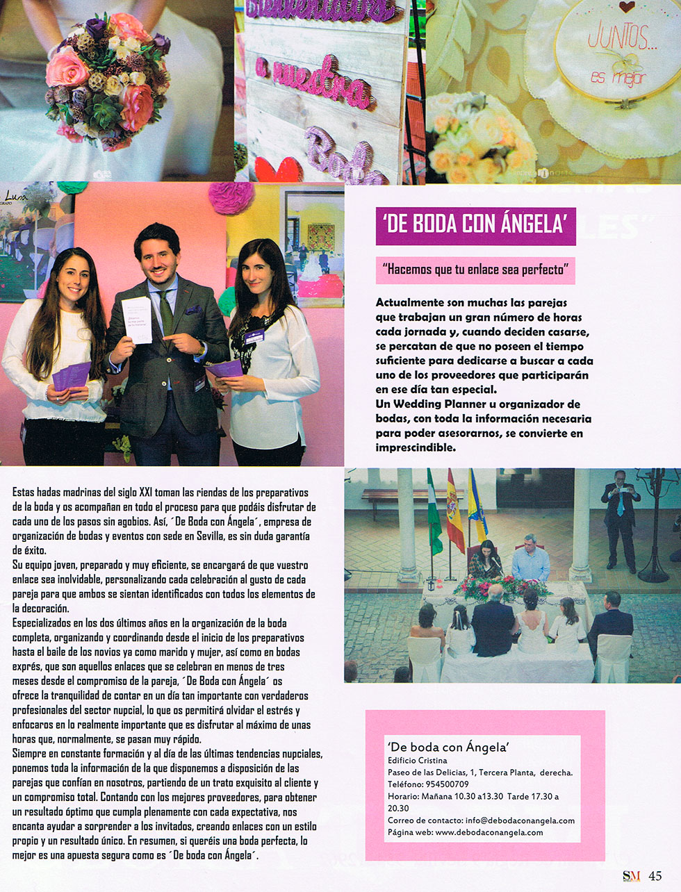 Nueva entrevista de Sevilla Magazine | Noviembre 2015