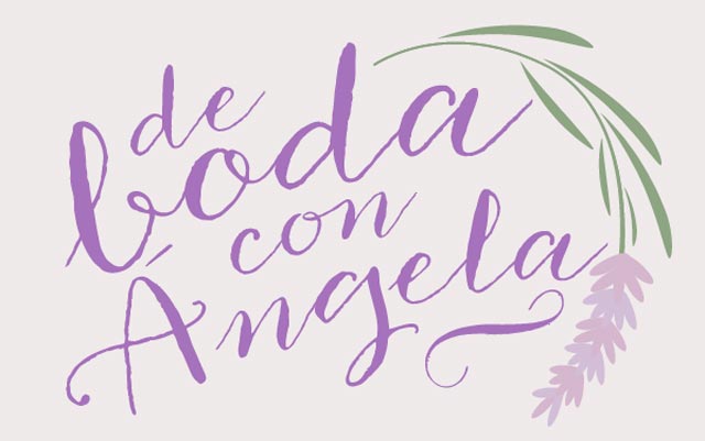 Nuestro logo en De Boda con Ángela