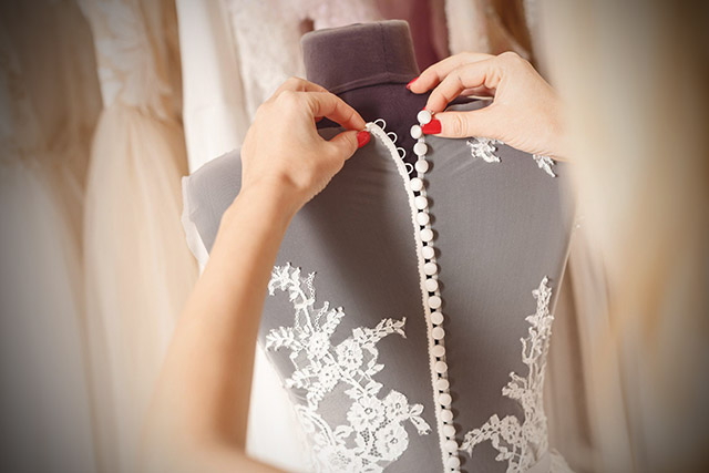 Tipos de telas para vestidos de novia