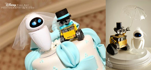 Figuras Pixar para tartas de bodas