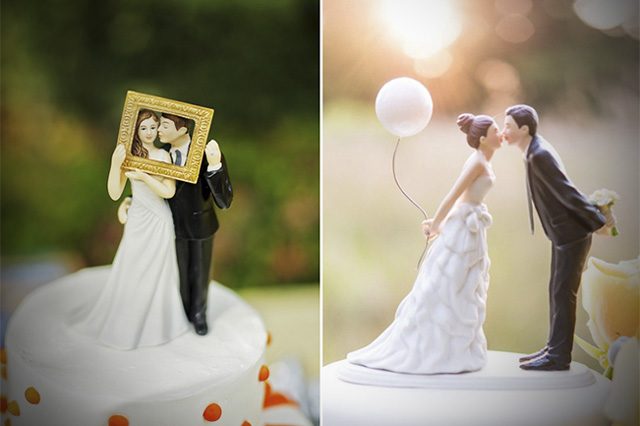 abrelatas Convocar Caligrafía Más de 20 figuras para tartas de bodas originales y temáticas